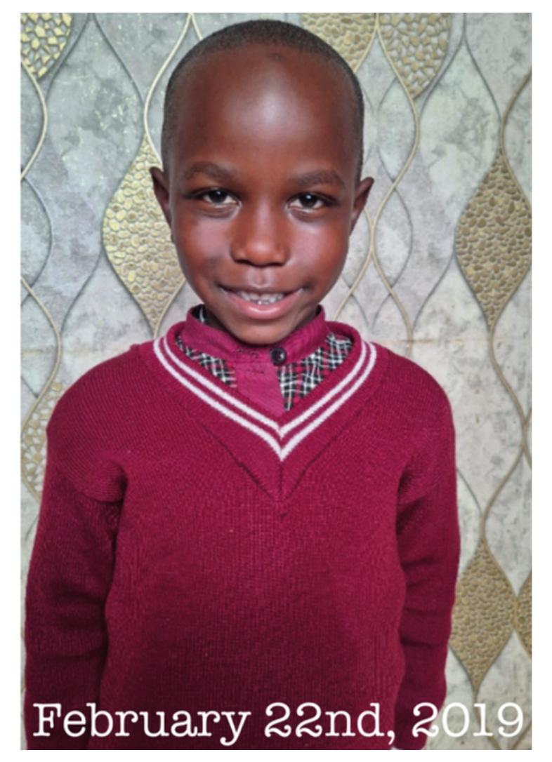 Alex Etaba — sponsorship photo