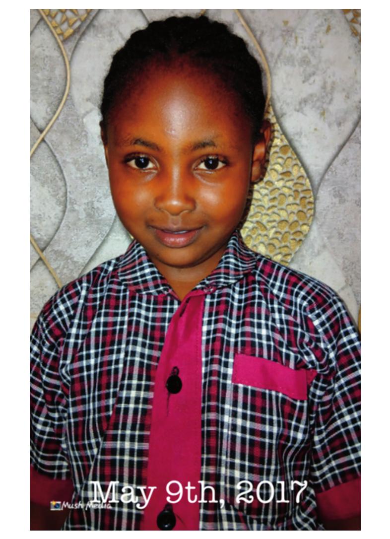 Ivy Samba Kimani — sponsorship photo