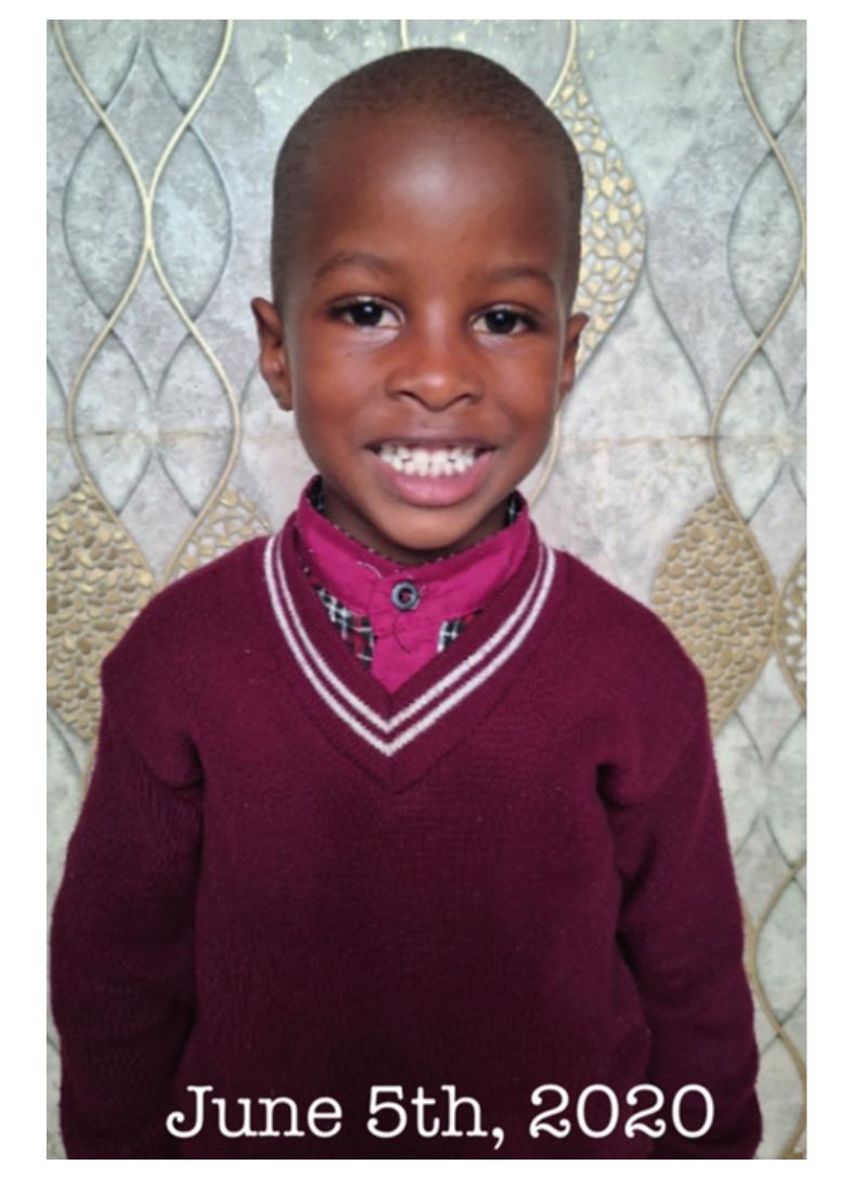 Prince Ngumbau — sponsorship photo